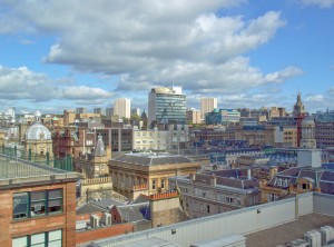 Glasgow cityscape