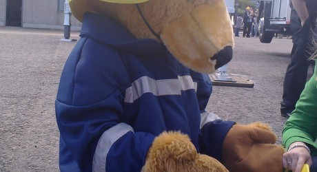 blaze teddy bear